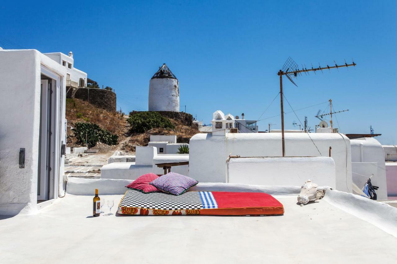 Eclectic & Artistic House In Mykonos Town Βίλα Εξωτερικό φωτογραφία